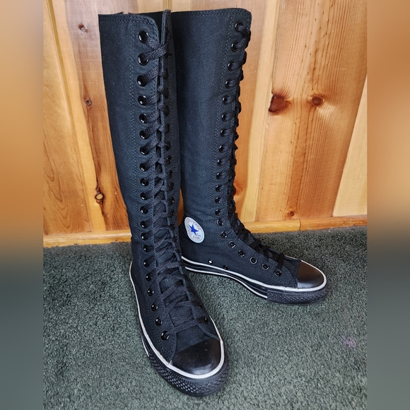 RARE Vintage Converse All Star XXHI Knee High Women 7.5 - Picture 5 of 12